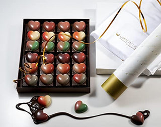 Heavenly Heart-Shaped Chocolates, Dulcet Gift Baskets - A Blissfully Beautiful Boutique