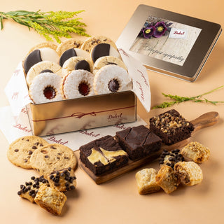 Party Confections Gift Tin, Dulcet Gift Baskets - A Blissfully Beautiful Boutique