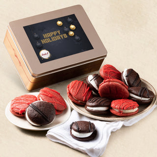Chocolate and Red Velvet Whoopie Pies Assortment, Dulcet Gift Baskets - A Blissfully Beautiful Boutique
