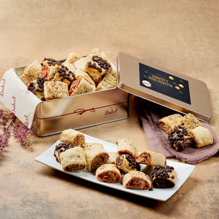 All Flavored Rugelah Assortment Tin, Dulcet Gift Baskets - A Blissfully Beautiful Boutique