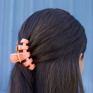 Classic Dreamsicle Small Claw Clip, TELETIES - A Blissfully Beautiful Boutique