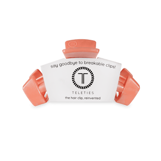 Classic Dreamsicle Small Claw Clip, TELETIES - A Blissfully Beautiful Boutique