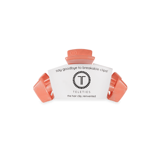 Classic Dreamsicle Tiny Claw Clip, TELETIES - A Blissfully Beautiful Boutique