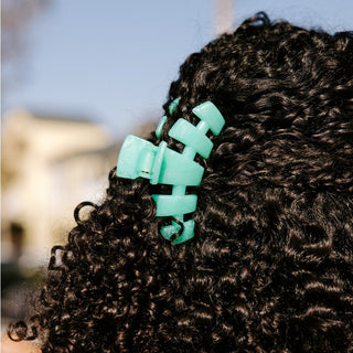 Classic Spring Splash Medium Claw Clip, TELETIES - A Blissfully Beautiful Boutique