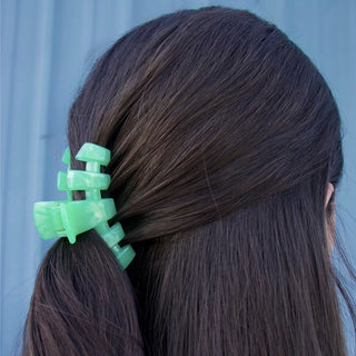 Classic Spring Splash Small Claw Clip, TELETIES - A Blissfully Beautiful Boutique