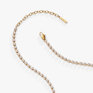 Crystal Tennis Chain Necklace