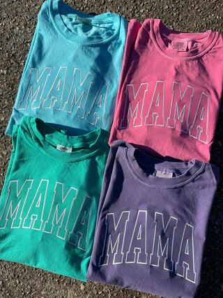 Custom Varsity with September Script Font and Sleeve Embroidered CC Short Sleeve or Sweatshirt  *QUICK SHIP, Merch Girls - A Blissfully Beautiful Boutique