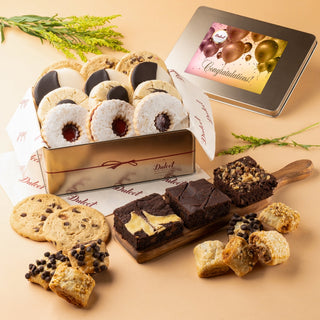 Party Confections Gift Tin, Dulcet Gift Baskets - A Blissfully Beautiful Boutique