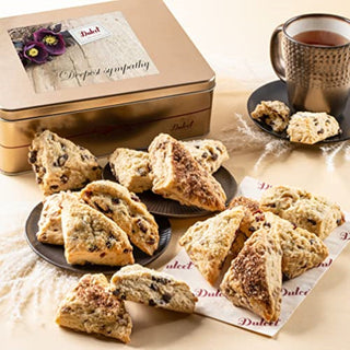 Artisan Scone Assortment Gift Tin, Dulcet Gift Baskets - A Blissfully Beautiful Boutique