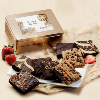 Fudge Brownie Gift Assortment, Dulcet Gift Baskets - A Blissfully Beautiful Boutique