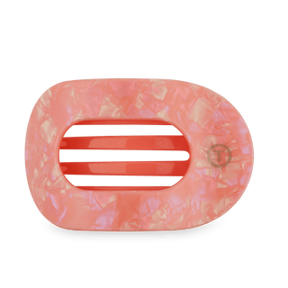 Dreamsicle Large Flat Round Hair Clip, TELETIES - A Blissfully Beautiful Boutique