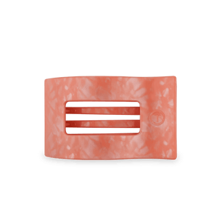 Dreamsicle Medium Flat Rectangle Hair Clip, TELETIES - A Blissfully Beautiful Boutique