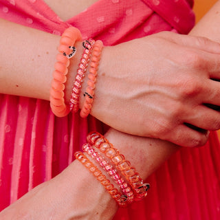 Dreamsicle Small Hair Ties, TELETIES - A Blissfully Beautiful Boutique
