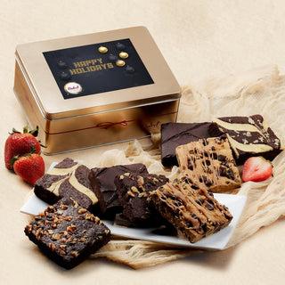 Fudge Brownie Gift Assortment, Dulcet Gift Baskets - A Blissfully Beautiful Boutique