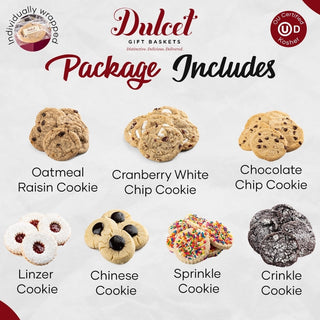 Cookie Lovers Assortment, Dulcet Gift Baskets - A Blissfully Beautiful Boutique