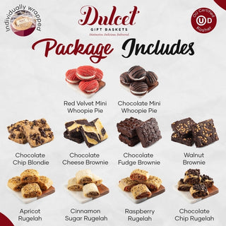 Best Sellers Gourmet Pastry Gift Box, Dulcet Gift Baskets - A Blissfully Beautiful Boutique