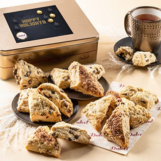 Artisan Scone Assortment Gift Tin, Dulcet Gift Baskets - A Blissfully Beautiful Boutique