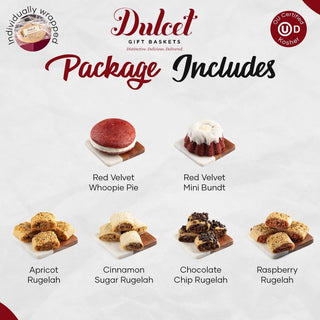 Red Velvet Exclusive Gift Collection, Dulcet Gift Baskets - A Blissfully Beautiful Boutique