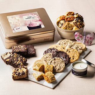 Classic Tin Treats Within Gift Basket, Dulcet Gift Baskets - A Blissfully Beautiful Boutique