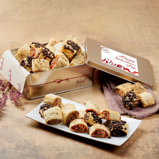 All Flavored Rugelah Assortment Tin, Dulcet Gift Baskets - A Blissfully Beautiful Boutique
