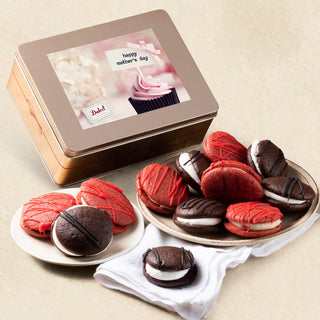 Chocolate and Red Velvet Whoopie Pies Assortment, Dulcet Gift Baskets - A Blissfully Beautiful Boutique