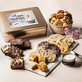 Classic Tin Treats Within Gift Basket, Dulcet Gift Baskets - A Blissfully Beautiful Boutique