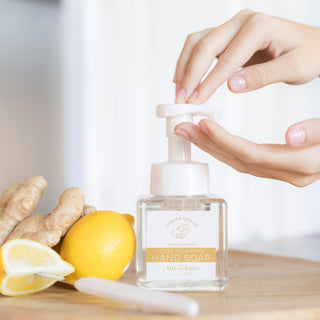 Ginger Lemon | Luxe Foaming Hand Soap (250 mL), MIXOLOGIE - A Blissfully Beautiful Boutique
