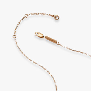 Crystal Forget-Me-Not Flower Necklace