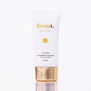 beaut.screen golden glow, beaut.beautyco. - A Blissfully Beautiful Boutique