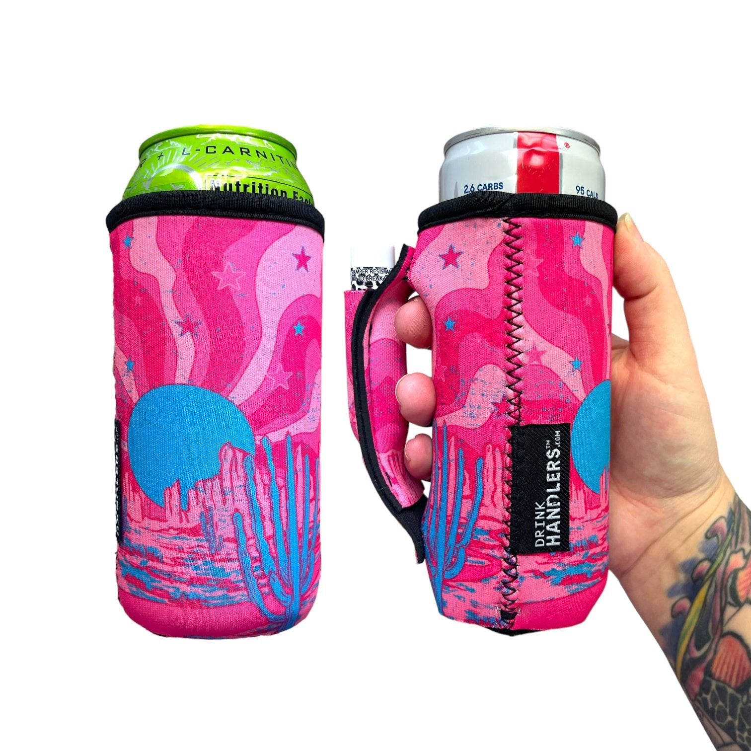 Groovy Cactus 16oz Can Handler™ | A Blissfully Beautiful Boutique
