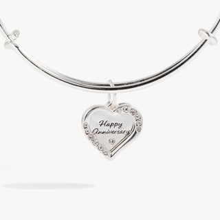 Anniversary Heart Bangle