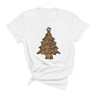 Leopard Christmas Tree T-Shirt