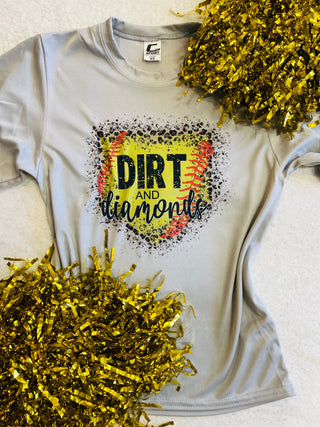 Dirt and Diamonds Dri Fit Tee