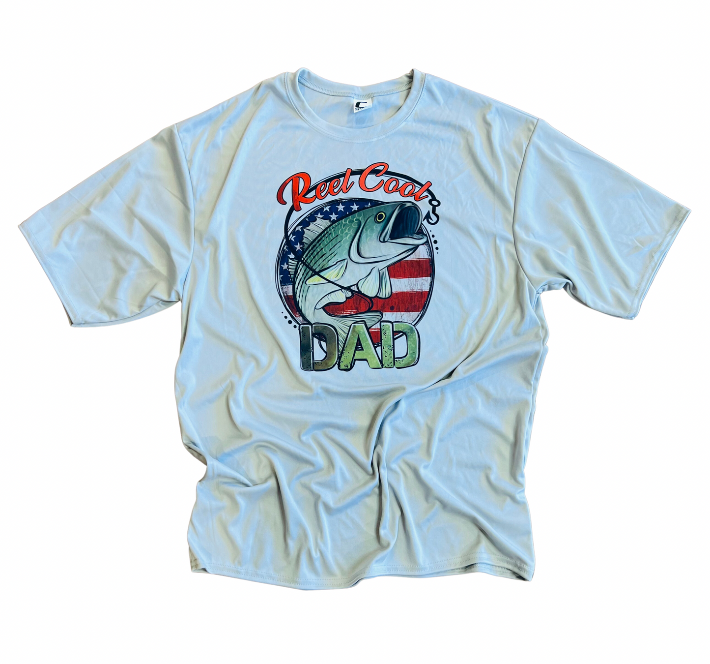 Reel Cool Dad Dri Fit Tee