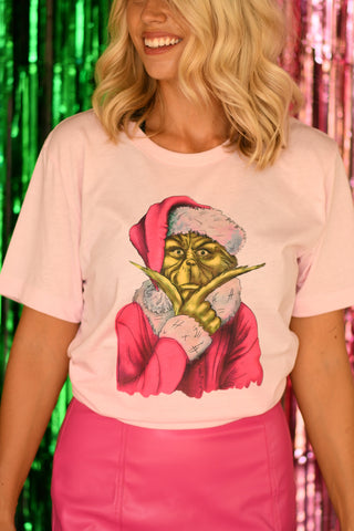 Pink Grinch Tee/Sweatshirt - Christmas in July Deal