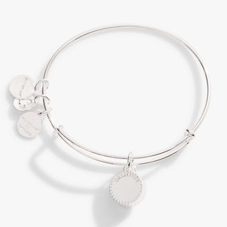 January Birthstone Charm Bangle, Scarlet