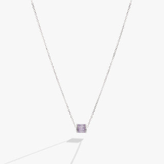 June Birthstone Precious Pendant Necklace