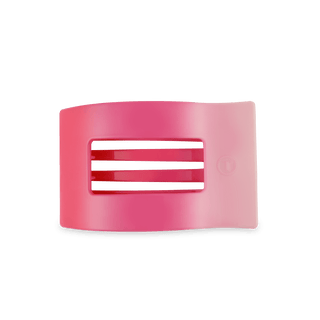 Kiss & Tell Medium Flat Rectangle Hair Clip, TELETIES - A Blissfully Beautiful Boutique