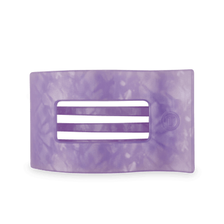 Lavender Mist Large Flat Rectangle Hair Clip, TELETIES - A Blissfully Beautiful Boutique