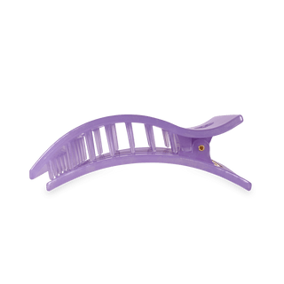 Lavender Mist Large Flat Rectangle Hair Clip, TELETIES - A Blissfully Beautiful Boutique