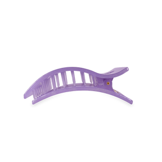 Lavender Mist Medium Flat Rectangle Hair Clip, TELETIES - A Blissfully Beautiful Boutique