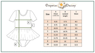 Pale Rose Skirted Leotard, Oopsie Daisy - A Blissfully Beautiful Boutique
