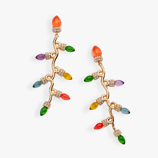 Christmas Light Bulb Earrings