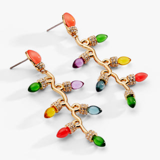 Christmas Light Bulb Earrings