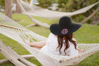 Black Adult Floppy Hat