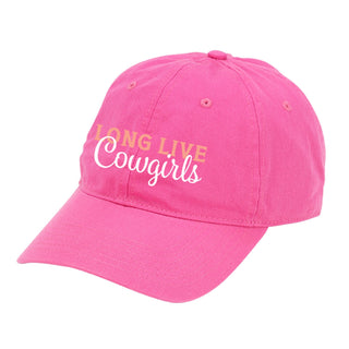 Long Live Cowgirls Hot Pink Cap