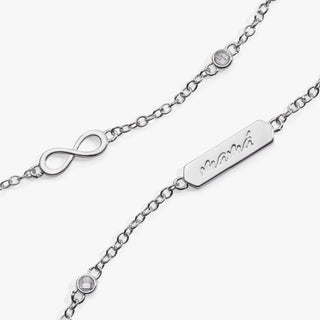 Mamá Infinity Chain Double Strand Bracelet