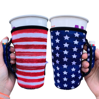 Merica 20oz Large Coffee / Tea / Tumbler Handler™