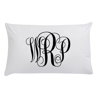 Personalized Monogram Sleeping Pillowcase, Monogram Online - A Blissfully Beautiful Boutique
