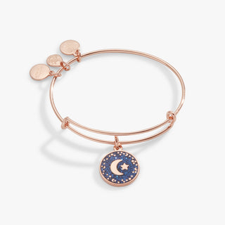 Moon + Star Night Sky Charm Bangle
